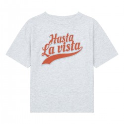 T-Shirt Hasta La Vista gris...